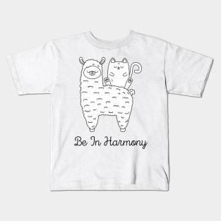 Be in Harmony Kids T-Shirt